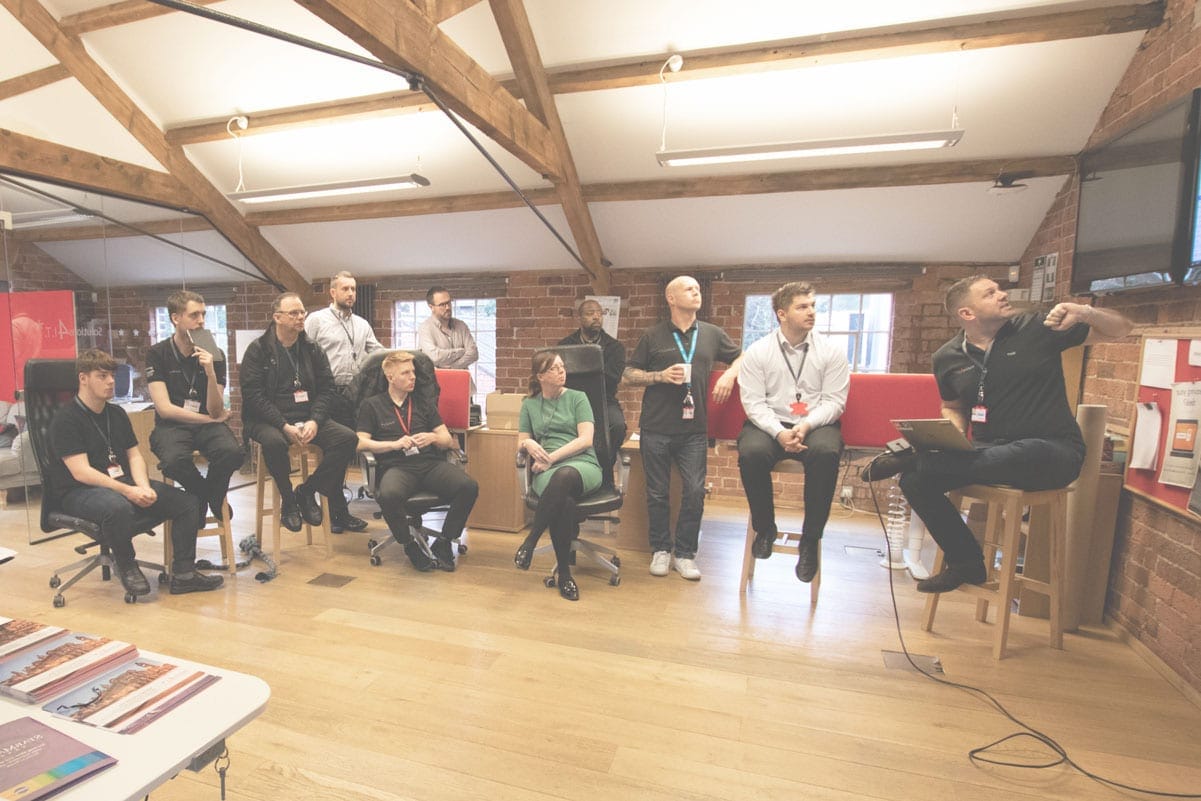 Photo of the Solutions 4 IT team