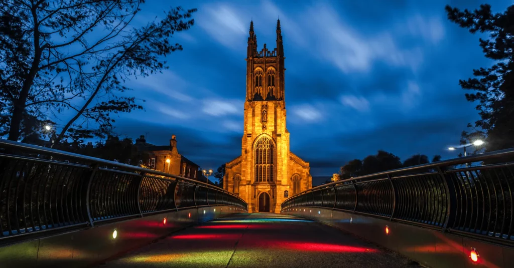 A picture of Derby Cathedral