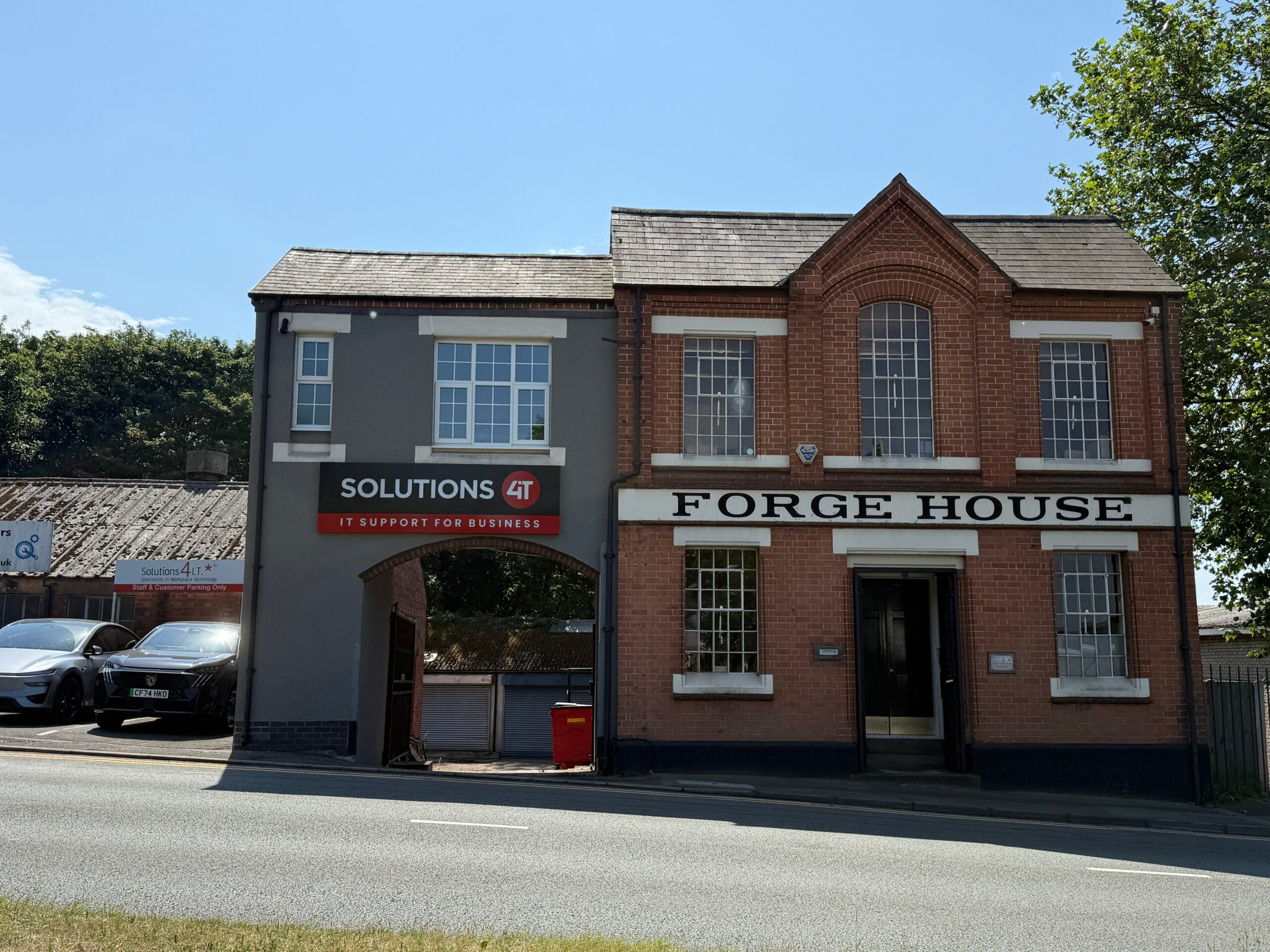 A front view of our GLORIOUS office