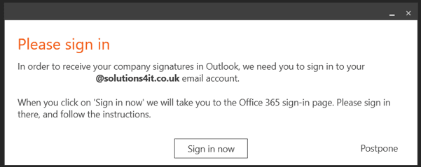 Set up signatures step 4