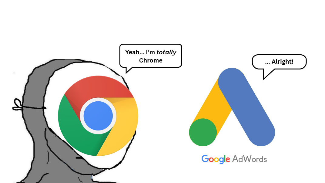 Fake Chrome App Graphic